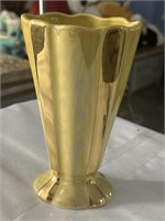 Gold Craft - gold lined flower vase