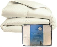 Wool Duvet - Sheepskin  Cotton  102' X 90'  King