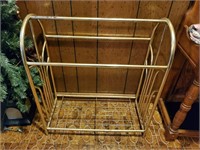 Brass Quilt Rack - Sturdy but Used Condition