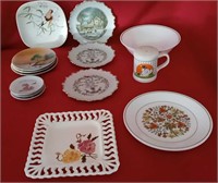 Decorative Plates, Shaker, Bowl