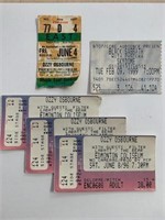 Vintage Ozzy & Black Sabbath Ticket Stubs