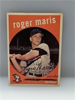 1959 Topps #202 Roger Maris HOF (Marked)