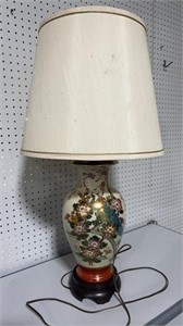 Peacock Oriental Lamp