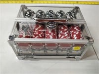 Poker Chips & Locking Case 400 Chips