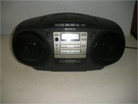 Sony CD, AM/FM & Cassette Player W/Remote