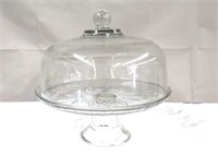 Pedestal cake plate with dome lid,