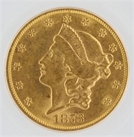 1873 Double Eagle ICG MS61 $20 Liberty Open 3