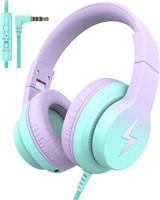 Wired Headphones for Kids Over Ear+Microphone A116