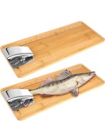 (New) Leriton 2 Pcs Fish Cleaning Board Fish