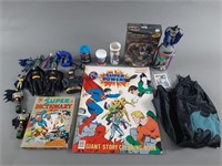 DC Super Heroes Toy & Collectible Lot w/ Batman
