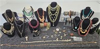 OVER 100 PIECES OF COSTUME JEWELRY