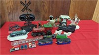 COLLECTION OF DIFFERENT KINDS OF TRAINS- AVON