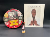 Michael Jordan Lot - Action Figure, Book & Game