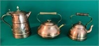 3 Pieces (Coffee, Tea Pots)