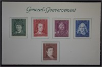 Germany 2nd Reich Stamps; WWII; Postal