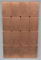 Emergency Trading Copper Buliion Bars