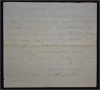 1874 Birthday Testament; Postal History