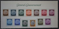 Germany 2nd Reich Stamps; Austria Occupation WWII;