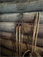 Rope & Pulley  (Tool Shed)