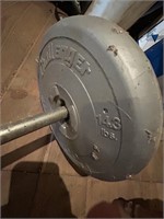 Weights w/ Bar  (Tool Shed)