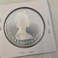 1985 Silver Canadian Dollar