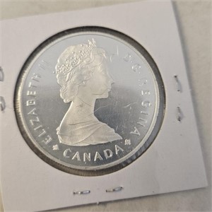 1985 Silver Canadian Dollar