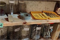 Hardware Jars & Contents, Brushes, Bits, etc.