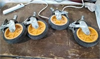 Set of (4) 8" Casters