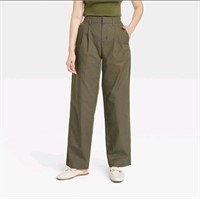 Women's High-Rise Pleat Front