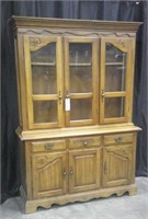 VERY NICE FARMHOUSE CHINA CABINET