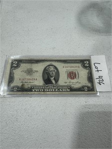 RED LETTER  $2 BILL