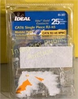Ideal CAT6 Single Piece RJ-45