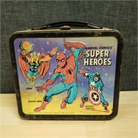 Vintage Marvel Comics 1976 Lunchbox
