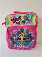 Lol dolls lunch bag sweet and sassy 9x10x3