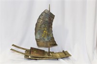 A Brass Sail Boat