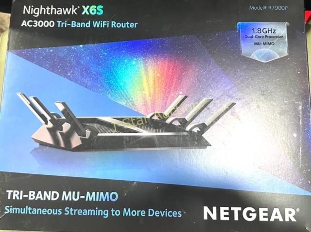 NETGEAR R7900P-100NAS Nighthawk X6 AC3000 Dual