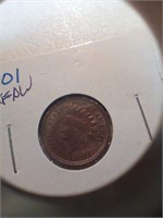 1901 XFDW penny