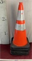 Five 28 inch Commercial Traffic Cones