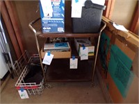 3 shelf rolling cart. Cart ONLY no contents