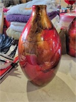 Multi Color Glass Vase