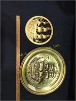 Brass Ship plate and metal plaque