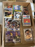 Packers Brewers and NBA collectors trading cards