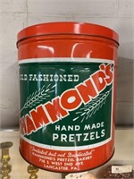 Hammond's Pretzel Tin