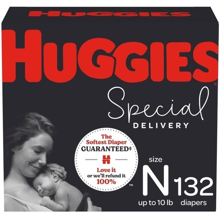 Hypoallergenic Baby Diapers Size Newborn 132Ct
