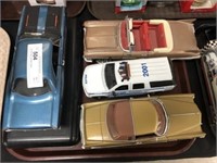 (4) Diecast Collector Cars