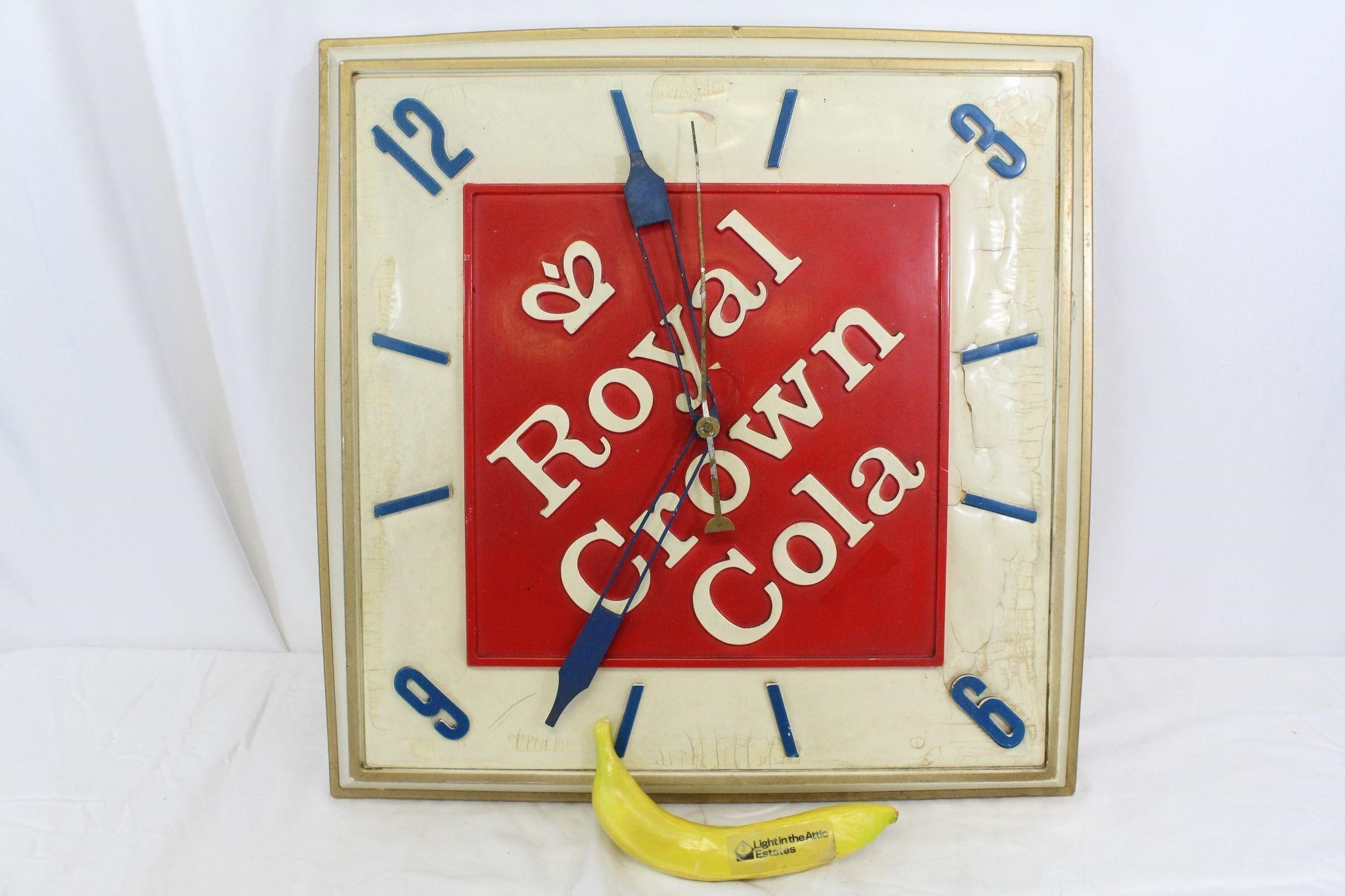 1960s Royal Crown Cola Store Elect. Clock