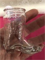 Little Jim Beam Cowboy Boot Shot Glass