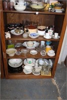 Shelf - China, Cookware, B & G Plate, etc