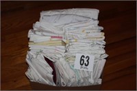 Box Lot Pillow Cases, Some Sheets