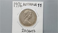 1976 Australia Twenty Cents gn4011